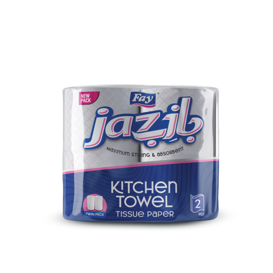 Fay Jazib Kitchen Towels (Twin Pack)