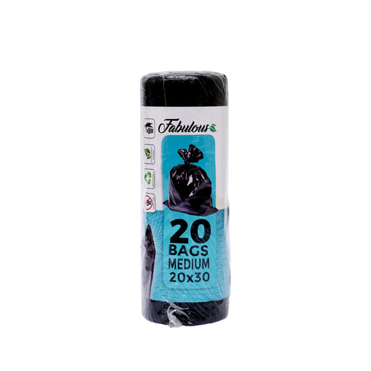 Fay Fabulous Garbage Bags Medium – 20x30 (20 Sheets)