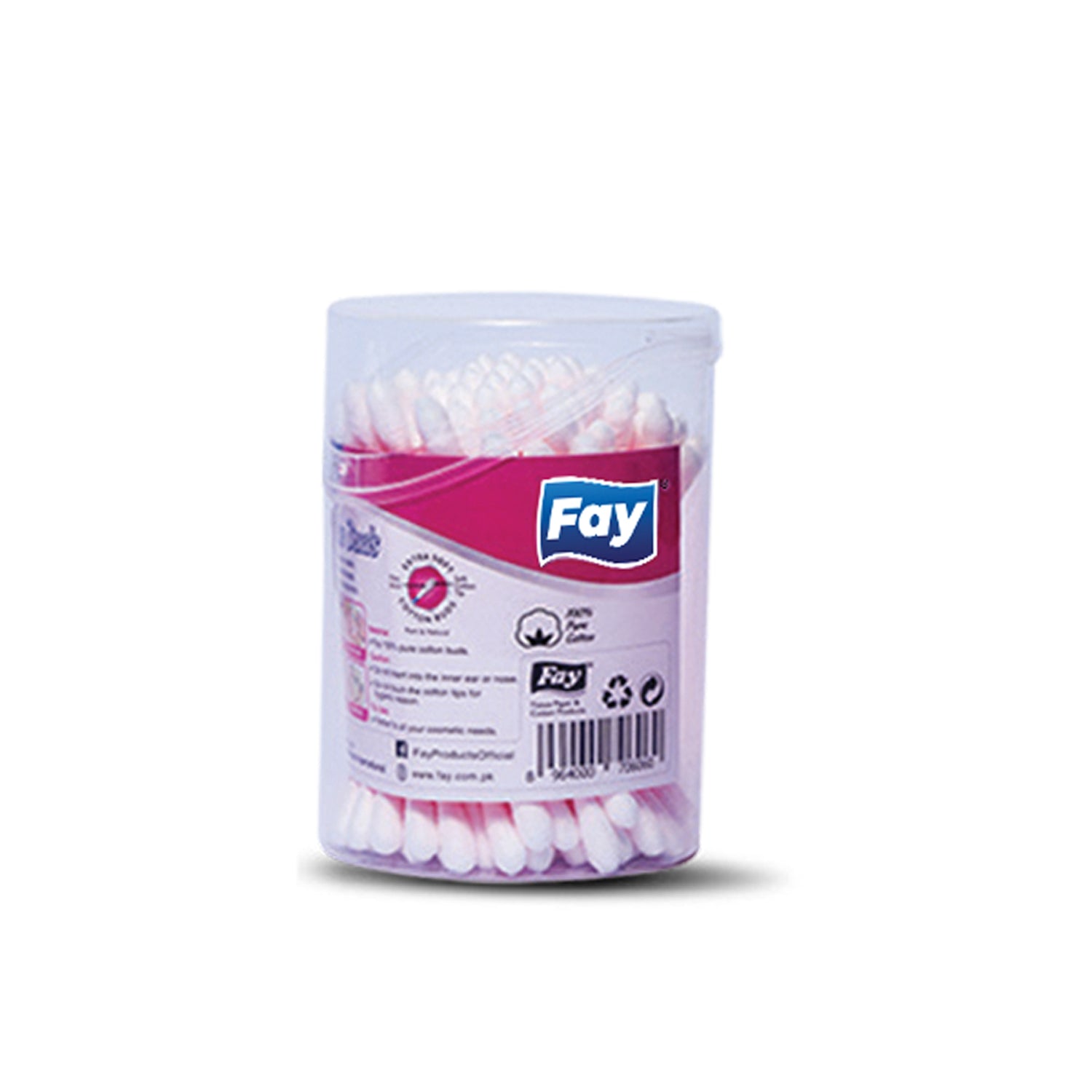 fay-cotton-buds-jar-100pcs